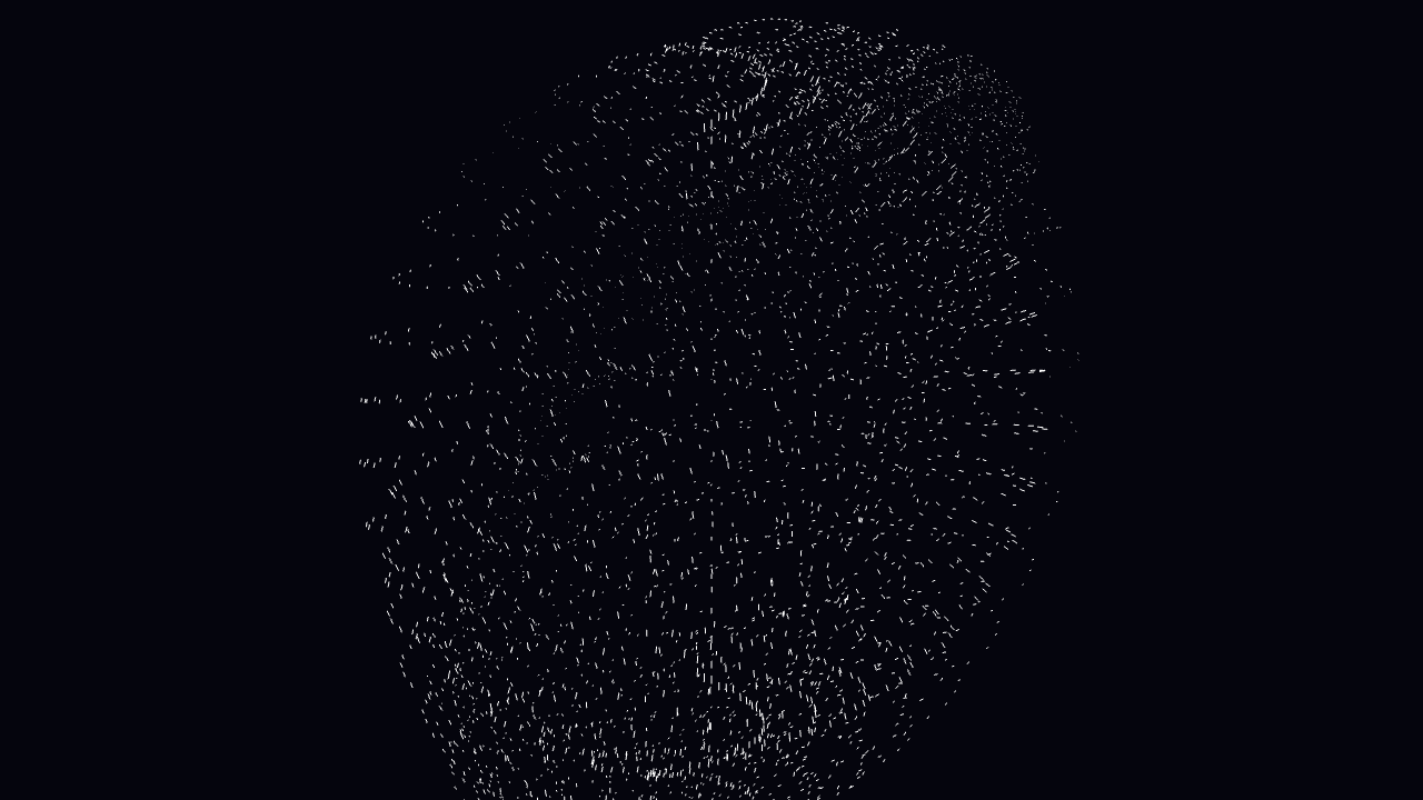 A particle system built by tdmcp — thousands of sprites bursting from a sphere